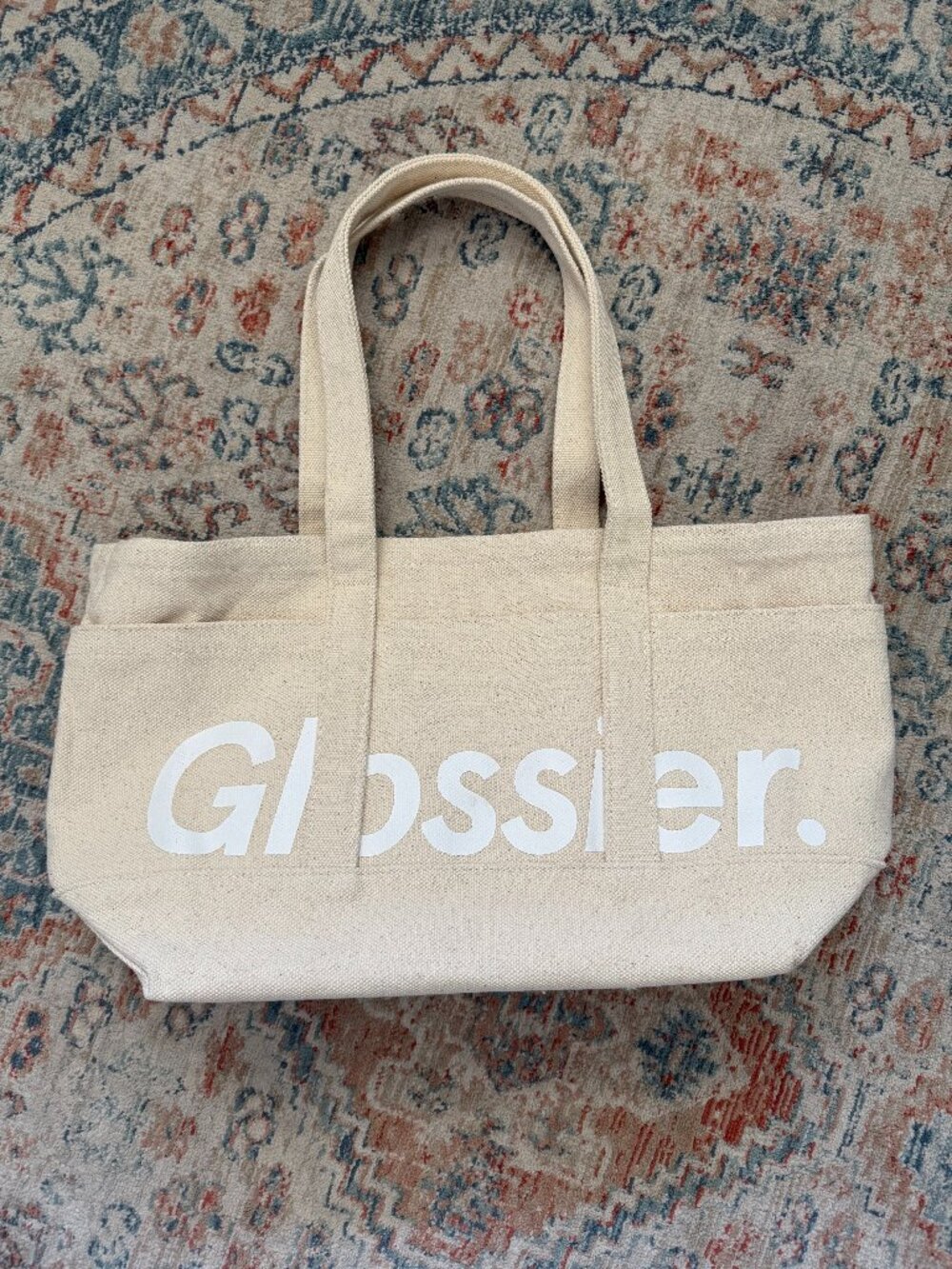 Glossier Canvas Utility Tote